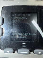 Logitech Harmony 650 – Universal Advanced Remote Control TESTED & WORKING