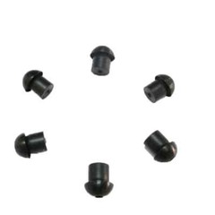 Silicone Mushroom Earbuds Eartips Earphone for Motorola, Kenwood 1000Pcs