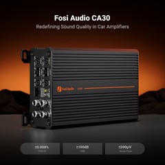 Fosi Audio CA30 4 Channel Car Amplifier 600W Max Infineon Class D Bridgeable