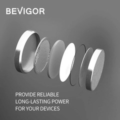 Bevigor CR2032 3V Lithium Coin Battery – Long Lasting Battery – 16 Count