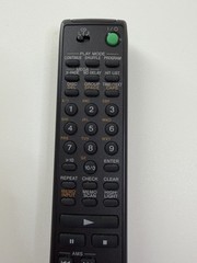 Sony RM-DX300 Wireless CD Remote Control, Black, Range More Than 10 m