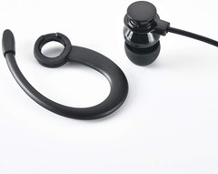 LINHUIPAD Single Side Earphone In-Ear Stereo to Mono Earbuds,3.5Mm Plug Ear Hook