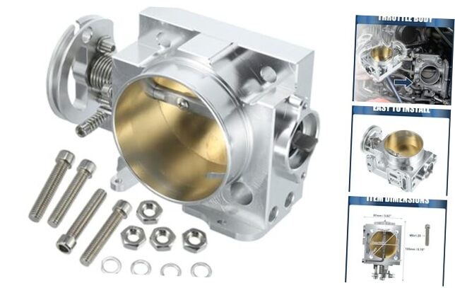 Vehicle Throttle Body Assembly, 70mm Throttle Body Actuator for Car Aluminum