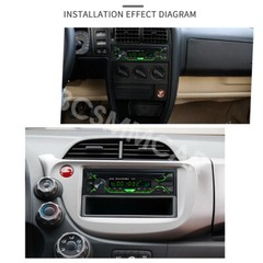Single Din Car Stereo Radio Bluetooth MP3 Player Dash Audio FM AUX USB Charger