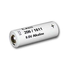 Exell Battery 206A Compatible With TR-126, Eveready 206, Mallory 206