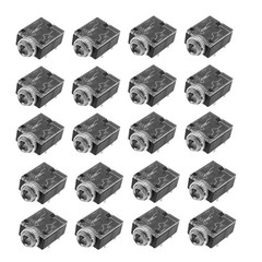 5Pin 3.5mm 1/8 Female Audio Connector Panel For Headphone PCB Mount Stereo Jack