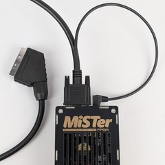 MiSTer FPGA VGA to SCART Cable CSYNC HD15 to RGB 15 kHz High Quality Cable
