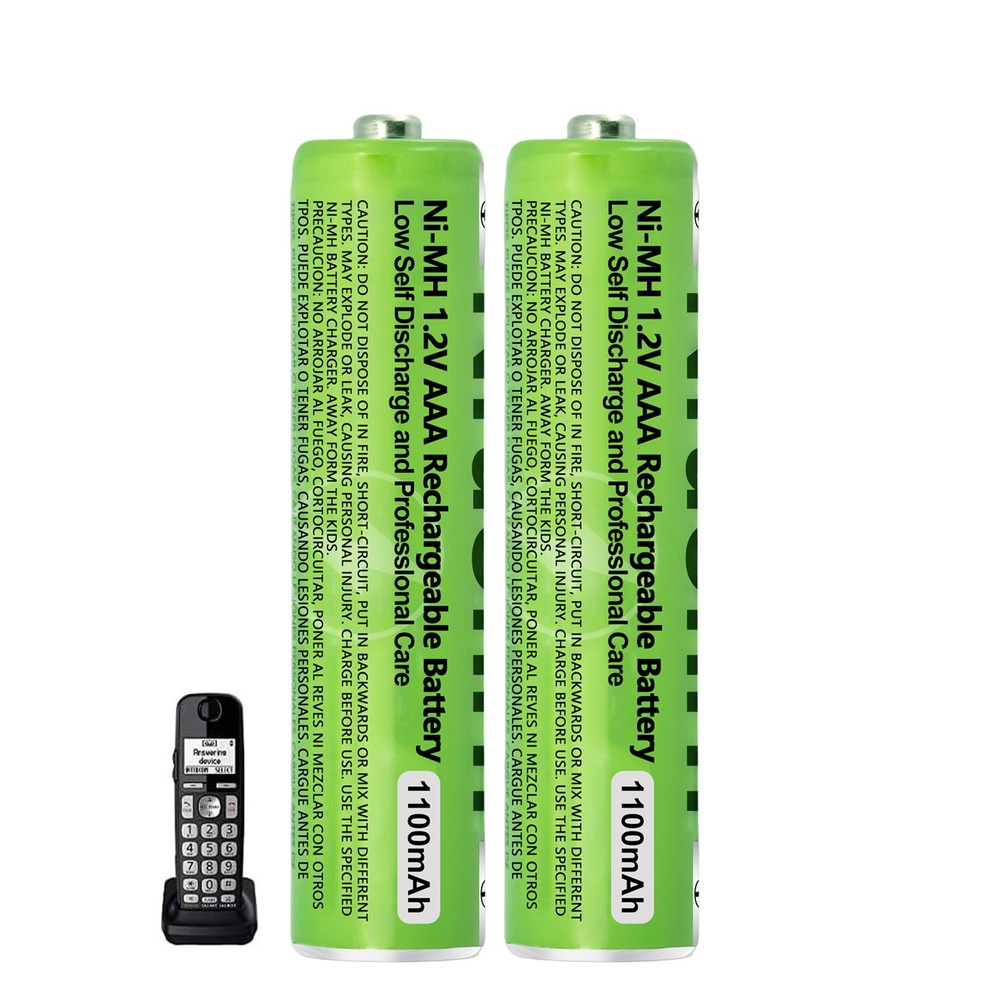 NI-MH AAA 1.2 V 1100mah AAA Rechargeable Batteries for Panasonic Cordless Phones