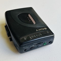 SONY Walkman WM-FX21 Cassette Player withAM/FM Radio -New Belt – Reconditioned.