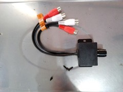 Universal Car Amplifier RCA Level Controller Audio Bass Control Knob Cable