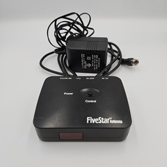 Five Star Antenna Replacement Control Box Power Supply and Remote Control TESTED
