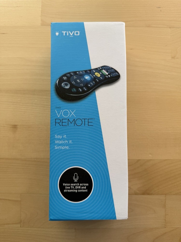 TiVo VOX Voice Remote Control for all TiVo EDGE, BOLT, and Mini VOX DVRs