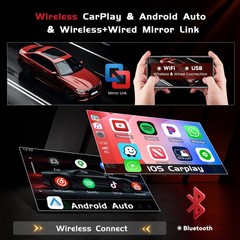 4+64 9″ Touch Wireless Carplay Android Auto Stereo for 2009-2015 Mazda Miata MX5
