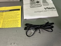 VTECH DECT 6.0 Cordless Phone Digital Answering System (Complete in Box) Works