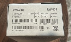 Ray-Ban Meta Wayfarer (Gen 1), Shiny Black / G15 Green, Standard, Hi
