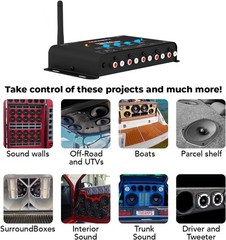 [US DEALER] Taramps PRO 2.4BT Audio Processor – DSP Bluetooth Control via App