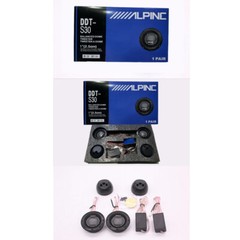 Alpine DDT-S30 Car Audio Modification Horn 1.5in Silk Membrane Tweeter Universal