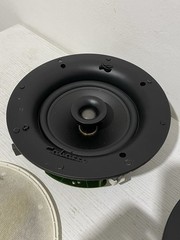 Pair of recessed ceiling speakers Cabasse Archipel 17 24cm grids