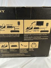 Sony HMZ-T1 Personal 3D Viewer Head Mounted Display Processor Unit Tested