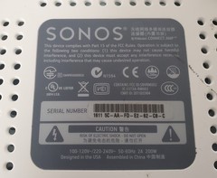 Sonos Connect:Amp Media Streamer White