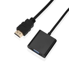 HDMI Male to VGA Female Video Converter Adapter Cable For PC DVD 1080P HDTV TV
