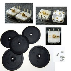 Duplex 223p 60pf/140pf 2.1mm Hole Shaft Radio Variable Capacitor – 5 Pack