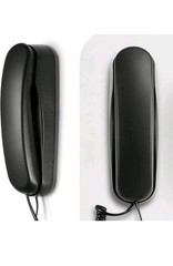 Black Corded Telephone Landline Phone for Home Office Desk Wall Mountable