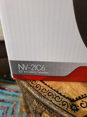 2 Pk Nuvo NV-21C6 6.5″ In-Ceiling Speaker w/Silk Dome Tweeter, 100 Watt(NEW) Set