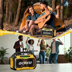 Cordless Bluetooth Speaker for DeWalt 20V Max Batteries, 80W Portable Jobsite…