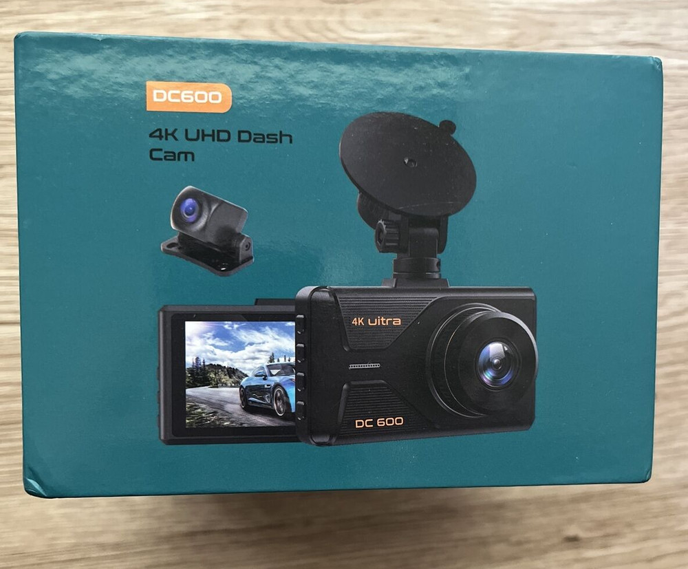 Dash Cam Front & Rear 4K/2K Full HD Dash Camera for Cars Built-in WiFi GPS NEW