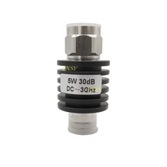 N Type RF Coaxial Attenuator 5W 50Ω 0-3GHz/4GHz 1/2/3/5/6/10/15/20/25/30/40/50dB