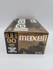 Maxell XLII-S 90 High Bias Type II Blank Audio Cassette Tapes 10 PACK Sealed NOS