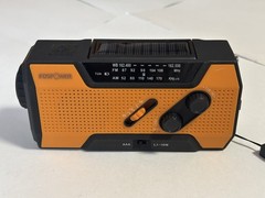 FosPower Emergency Solar Hand Crank Portable NOAA Weather Radio FOSPWB2376