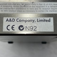 A&D AD1682 RECHARGEABLE BATTERY 30VDC 12V 500mA 1700mAh “FREE SHIPPING”
