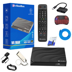 2026 VSeeBox V6 Max – Brand new unopened – Authorized dealer – Fast shipping