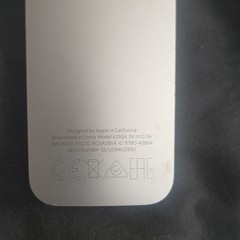 Apple Apple TV Remote Control A2854 Wireless Silver Range More Than 10 m