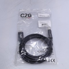 C2G 54326 6ft Displayport Male to HDMI Male Adapter Cable Black