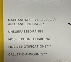 AT&T 4 Handset Connect To Cell Answering System Open Box- No Base