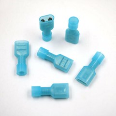 500X Insulated Female Male Spade Crimp Terminal Quick Disconnect Wire Connectors