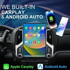 For Chevrolet Silverado GMC Sierra 2019-2022 Vertical Screen 2K 15.6″ GPS radio