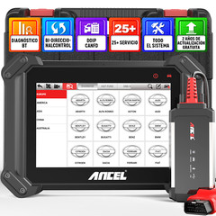 ANCEL V6 PRO OBD2 Car Bi-Directional Diagnostic Tool All System Scanner DPF ABS