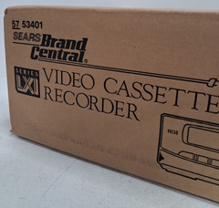 Sears Brand Central LXI Video Cassette Recorder VCR 57 53401 Sealed New