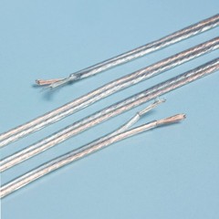 RCA Speaker Wire Pigtail Bare Cable RCA Plug Open End Subwoofer Wire, Gold Plate