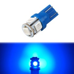13x Blue LED T10 & 31mm Festoon Bulbs Packge Kit for Interior Map & Dome Lights
