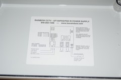 New! Rainbow CCTV UF100 PSD PSS PS24 Power Supply Infrared Illuminate 120V-12VAC