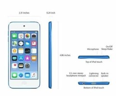 NEW Apple iPod Touch 6th 7th Generation 128GB 256GB MP3 Game Fast Shipping lot
