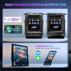 9.7″ For Ford F150 2009-2014 Android 13 Apple Carplay Car Stereo Radio GPS Navi