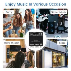 ZK-TB21 Bluetooth Amplifier Board,50W+50W+100W 2.1 Channel Subwoofer Amp Boar…