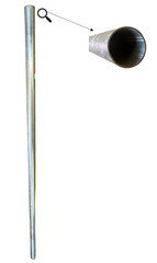 AMERITE ~ PLAIN END MAST TUBE 1-1/2″ X 5′- ANTENNA MAST, HEAVY DUTY