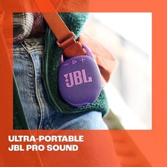 JBL Clip 5 Ultra-Portable Waterproof Dustproof Bluetooth Speaker Up to 12 Hours